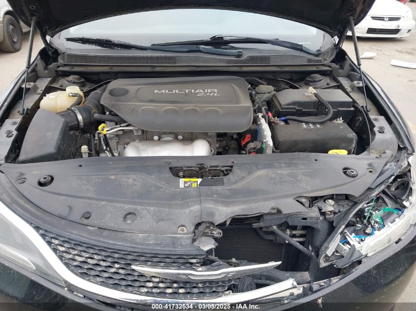 2015 Chrysler 200 Limited VIN: 1C3CCCABXFN568858 Lot: 41732534