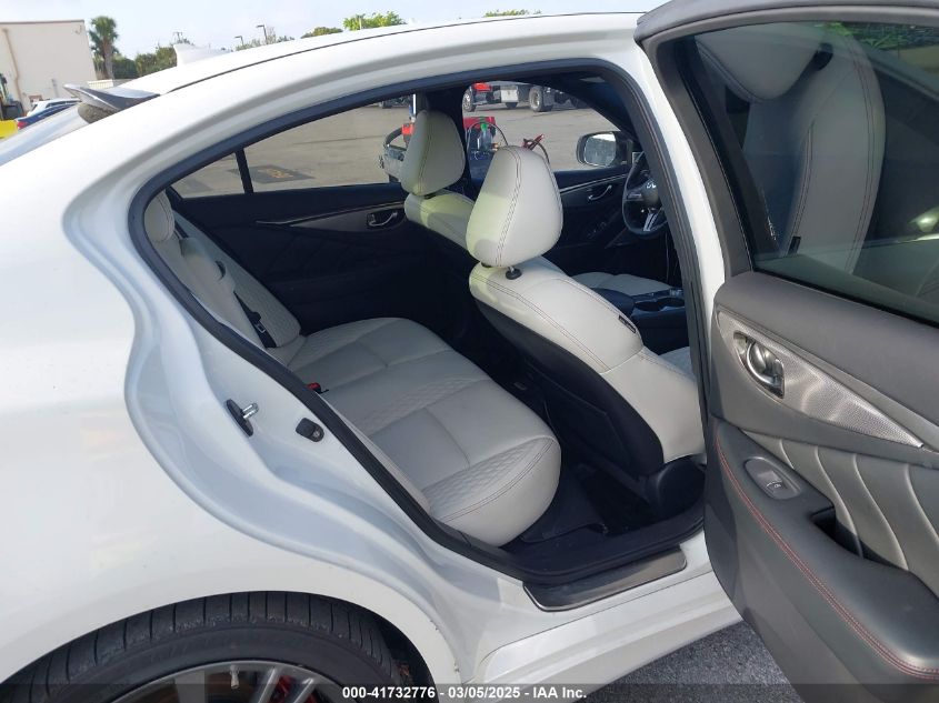 2020 Infiniti Q50 Red Sport 400 VIN: JN1FV7AP3LM630448 Lot: 41732776