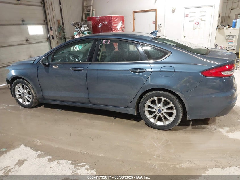2019 Ford Fusion Se VIN: 3FA6P0HD6KR164231 Lot: 41732817
