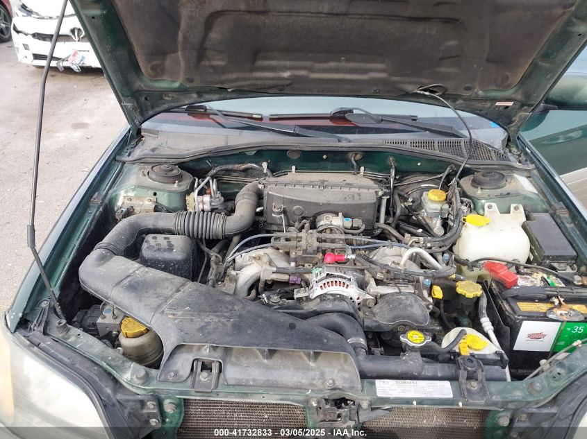 2001 Subaru Outback Limited VIN: 4S3BH686617608269 Lot: 41732833