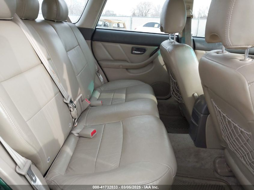 2001 Subaru Outback Limited VIN: 4S3BH686617608269 Lot: 41732833