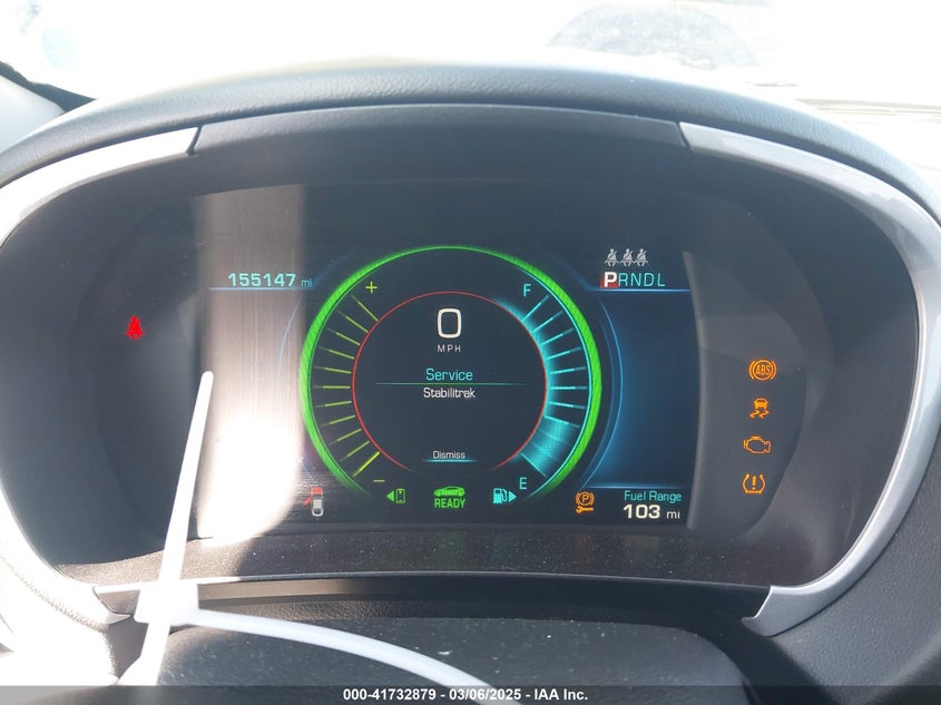 2016 CHEVROLET VOLT VIN: 1G1RC6S55GU119717
