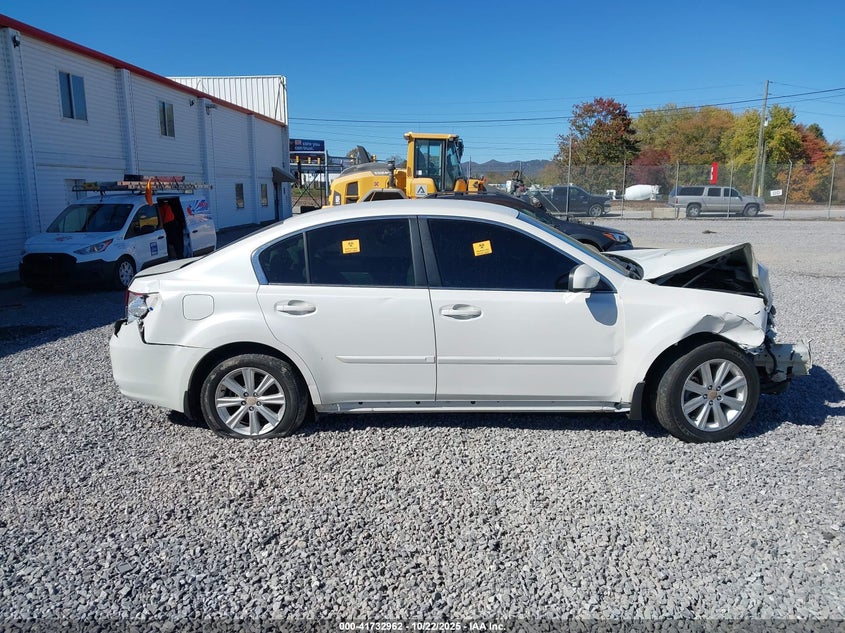 2011 Subaru Legacy 2.5I Premium VIN: 4S3BMBC61B3251233 Lot: 41732962