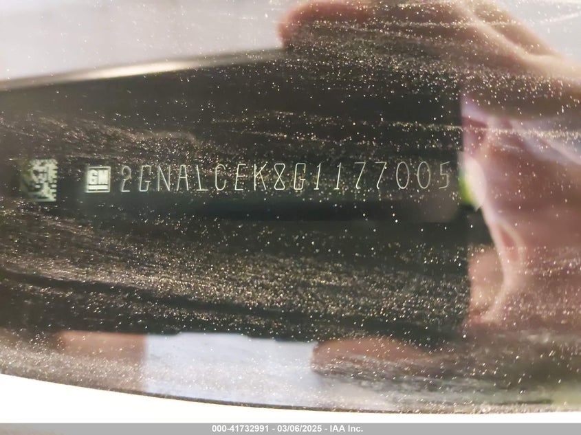 2016 CHEVROLET EQUINOX LT - 2GNALCEK8G1177005