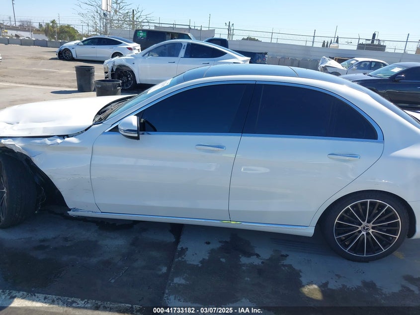 2021 MERCEDES-BENZ C 300 SEDAN - W1KWF8DB0MR635682