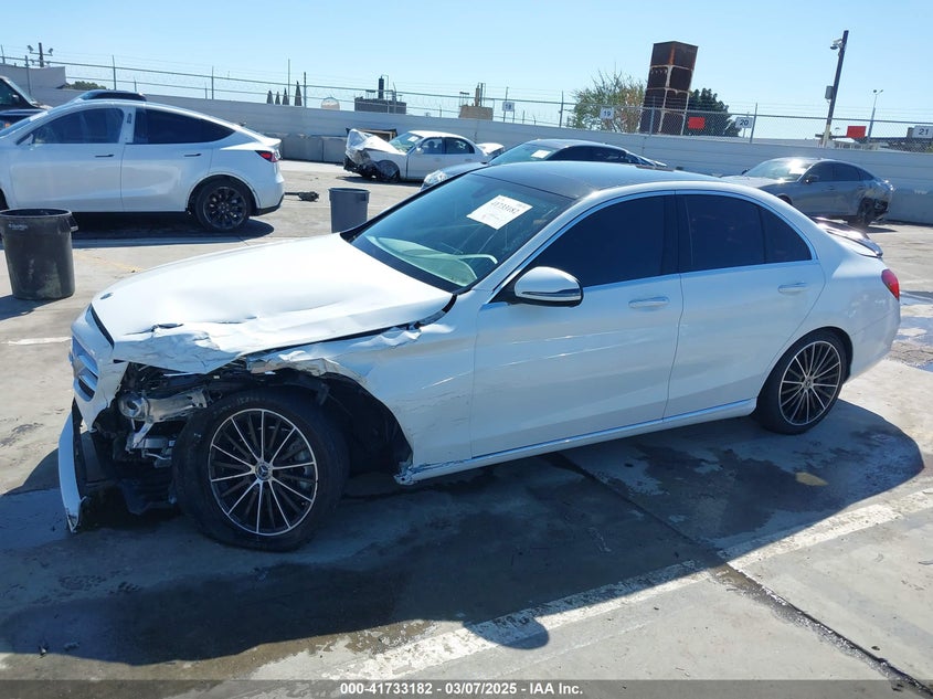 2021 MERCEDES-BENZ C 300 SEDAN - W1KWF8DB0MR635682