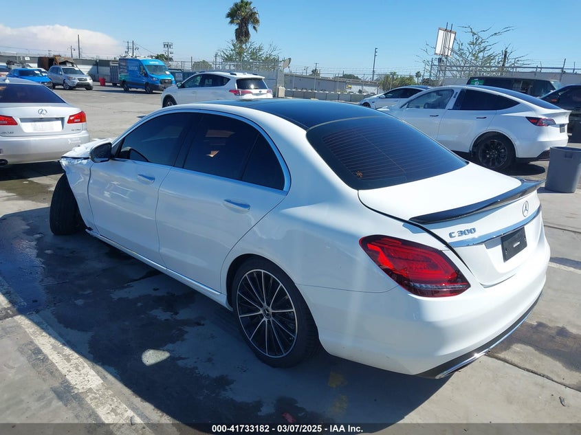 2021 MERCEDES-BENZ C 300 SEDAN - W1KWF8DB0MR635682