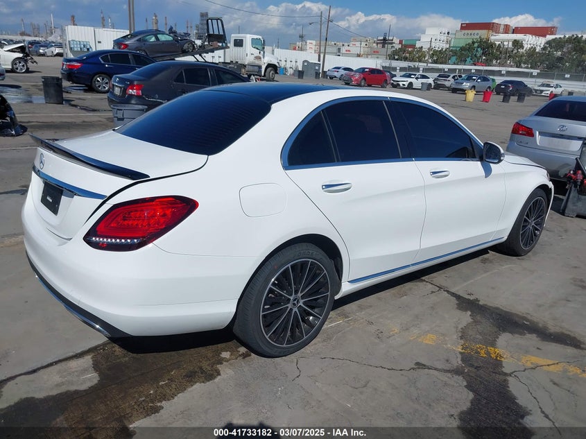 2021 MERCEDES-BENZ C 300 SEDAN - W1KWF8DB0MR635682