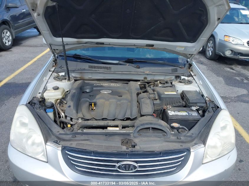 2008 Kia Optima Lx VIN: KNAGE123X85241993 Lot: 41733194