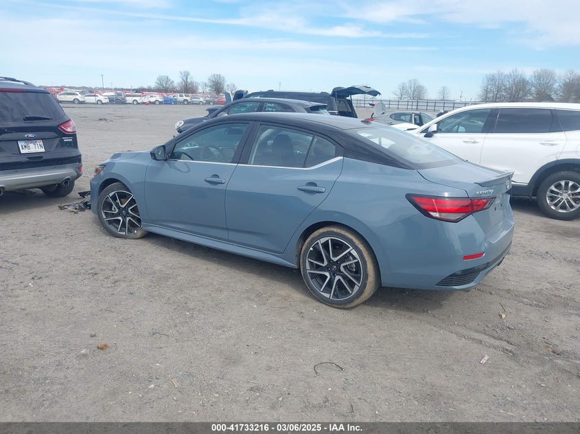 2025 NISSAN SENTRA VIN: 3N1AB8DVXSY263224