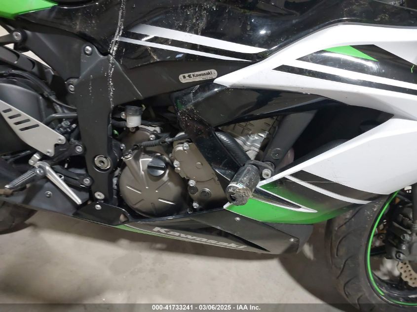 2015 Kawasaki Zx636 E VIN: JKBZXJE10FA014872 Lot: 41733241