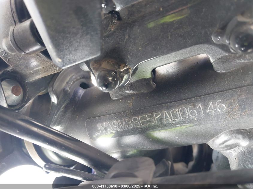 2023 Yamaha Yzfr7 VIN: JYARM38E5PA006146 Lot: 41733610