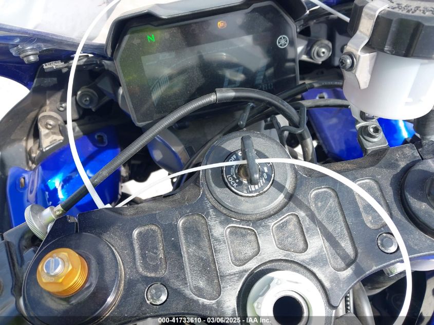 2023 Yamaha Yzfr7 VIN: JYARM38E5PA006146 Lot: 41733610