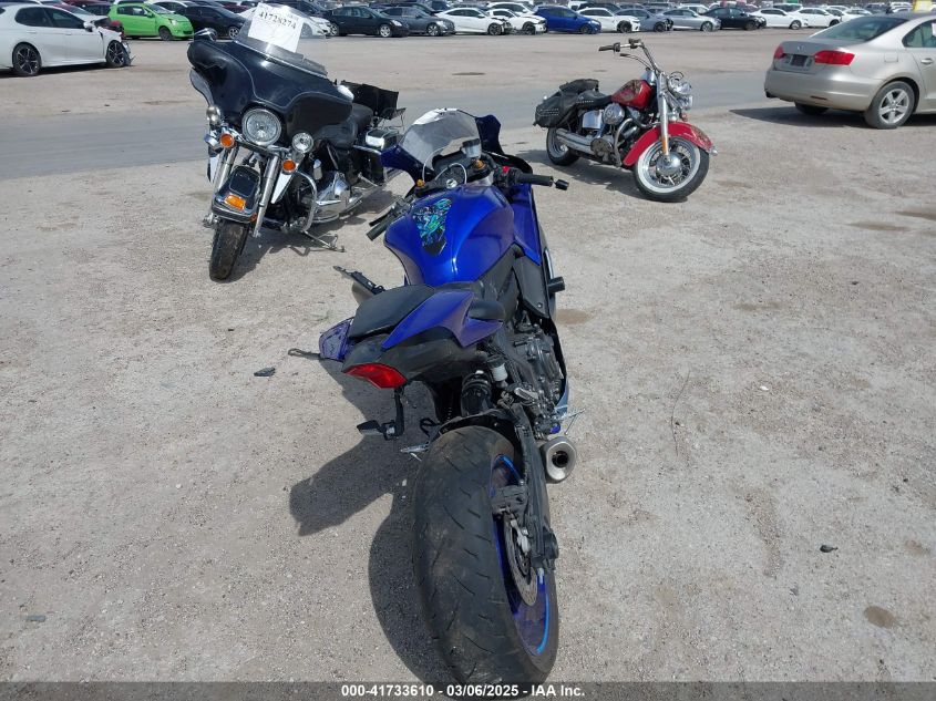 2023 Yamaha Yzfr7 VIN: JYARM38E5PA006146 Lot: 41733610