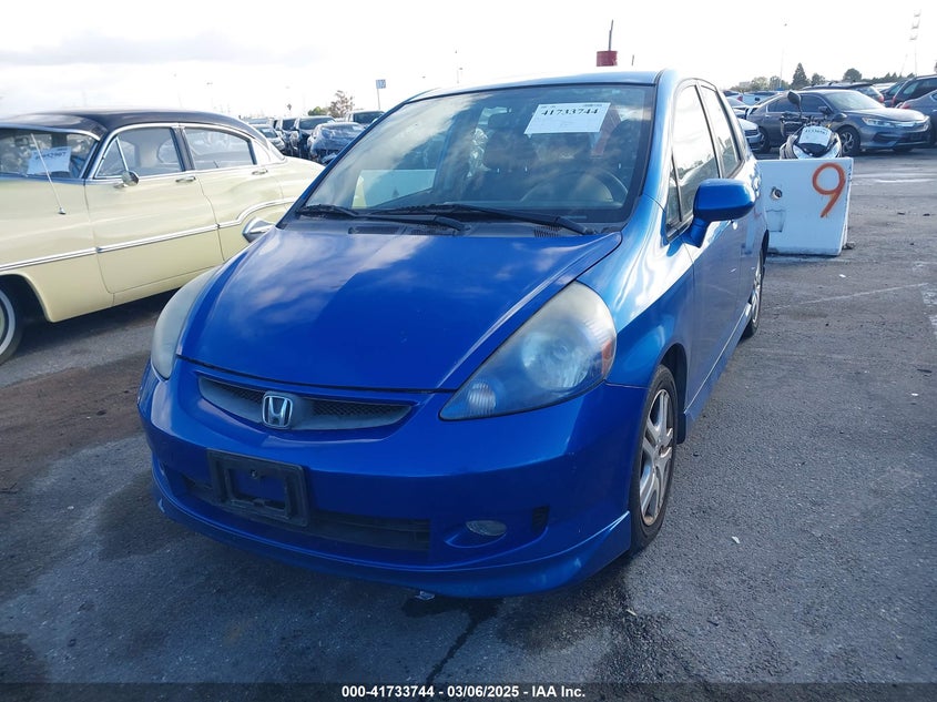 2008 HONDA FIT VIN: JHMGD38628S036963