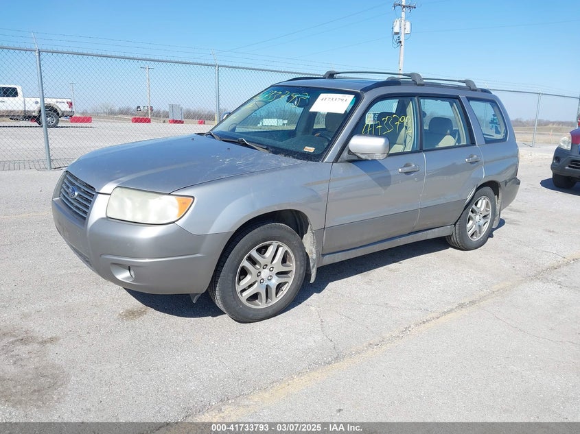 2006 SUBARU FORESTER VIN: JF1SG67626H700796
