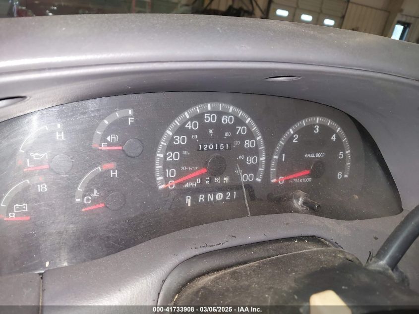 1997 Ford F-150 Lariat/Standard/Xl/Xlt VIN: 1FTDX1765VNA00521 Lot: 41733908