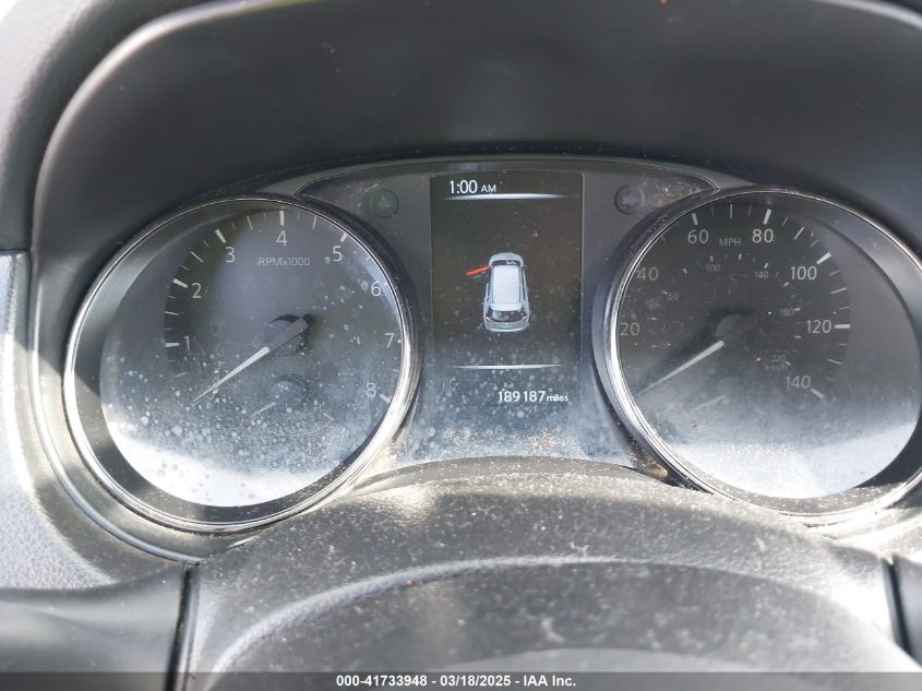 2017 Nissan Rogue Sv VIN: JN8AT2MTXHW392719 Lot: 41733948