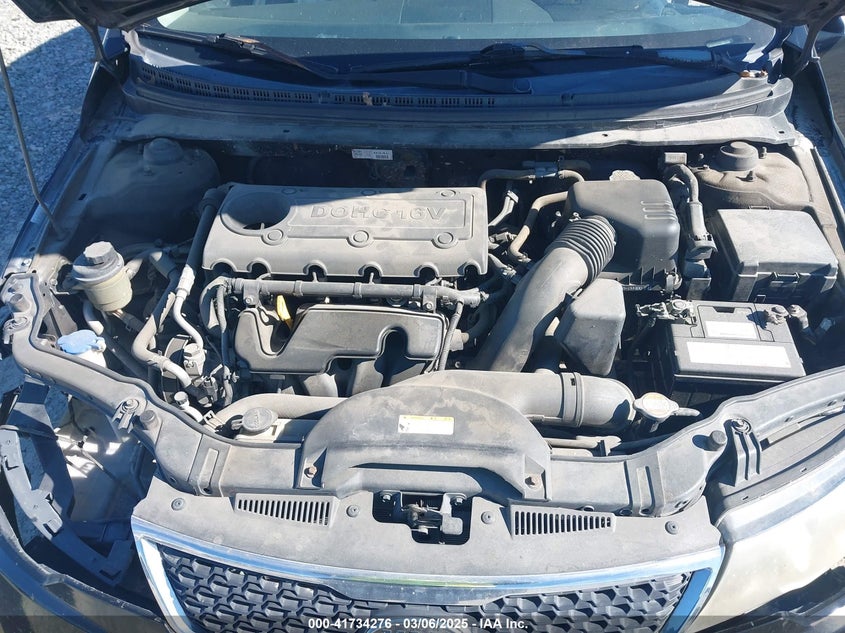 2012 KIA FORTE VIN: KNAFU4A22C5585500
