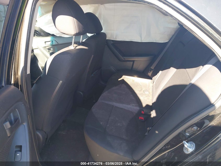 2012 KIA FORTE VIN: KNAFU4A22C5585500