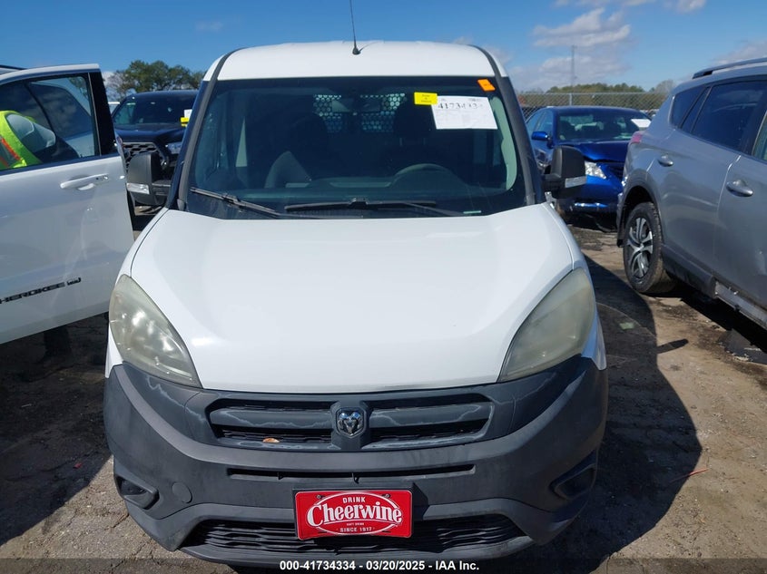2016 RAM PROMASTER CITY TRADESMAN ZFBERFAT7G6B39563