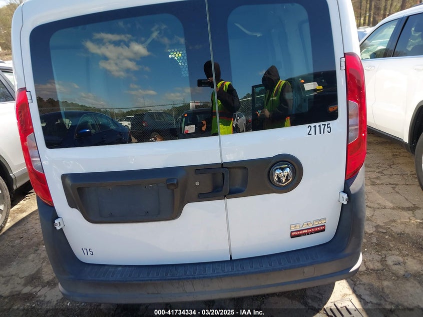 2016 RAM PROMASTER CITY TRADESMAN ZFBERFAT7G6B39563