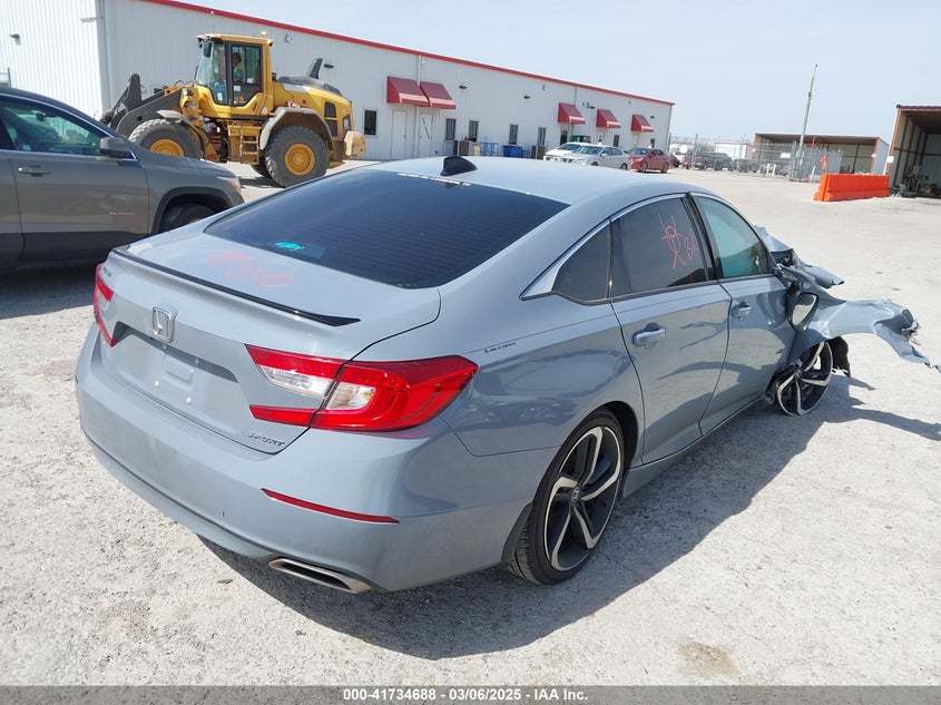 2022 HONDA ACCORD VIN: 1HGCV1F30NA097659