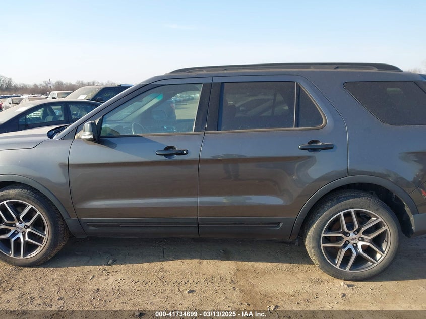 2016 FORD EXPLORER VIN: 1FM5K8GT3GGA94595