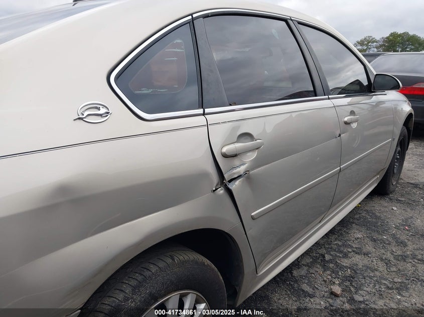 2009 CHEVROLET IMPALA VIN: 2G1WB57K791327028