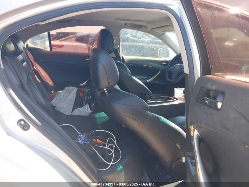 2008 Lexus Is 250 VIN: JTHBK262085054662 Lot: 41734997