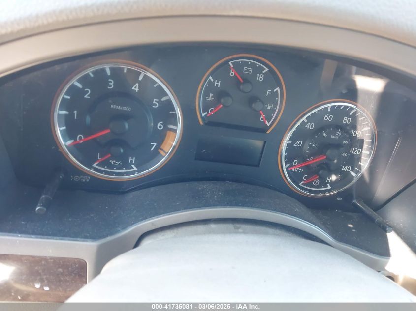 2012 Nissan Armada Platinum VIN: 5N1BA0NF1CN601956 Lot: 41735081