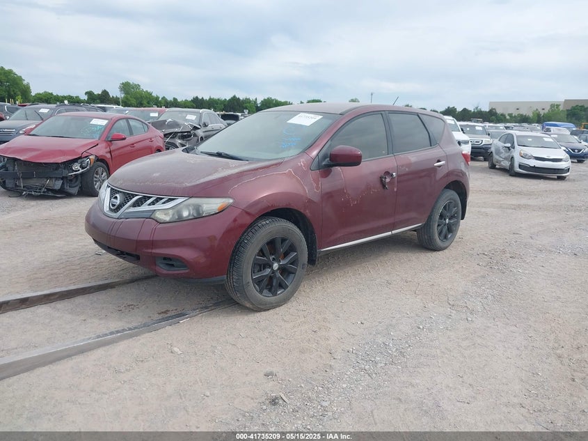 2012 NISSAN MURANO VIN: JN8AZ1MU9CW121175