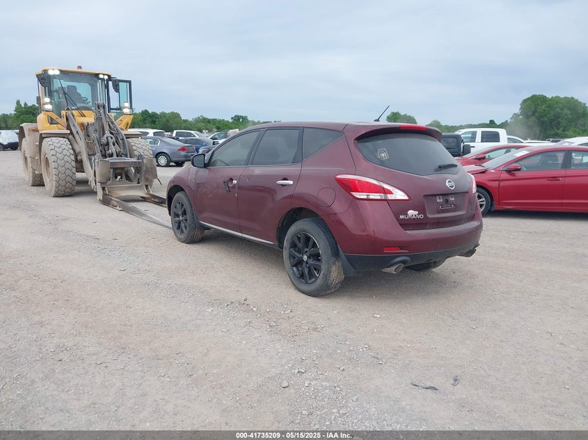 2012 NISSAN MURANO VIN: JN8AZ1MU9CW121175