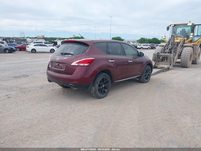 2012 NISSAN MURANO VIN: JN8AZ1MU9CW121175