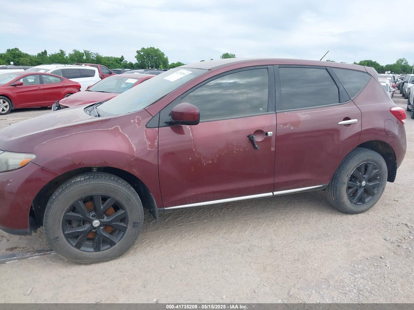 2012 NISSAN MURANO VIN: JN8AZ1MU9CW121175