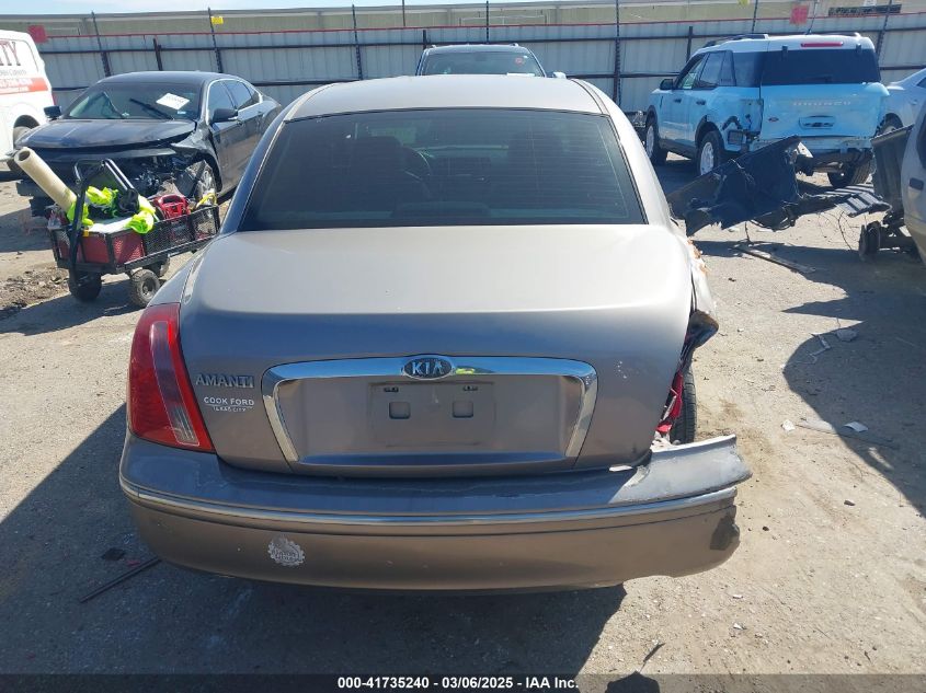 2008 Kia Amanti VIN: KNALD125985143704 Lot: 41735240