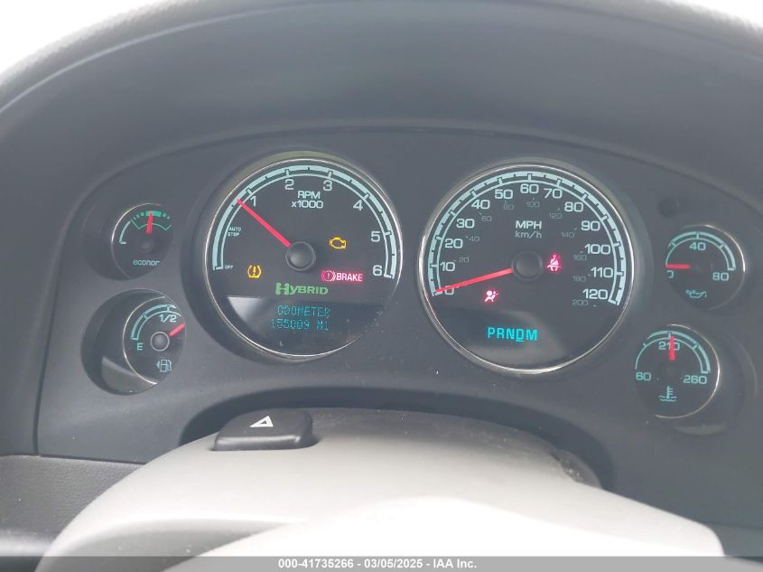 2008 Chevrolet Tahoe Hybrid VIN: 1GNFC135X8R208139 Lot: 41735266