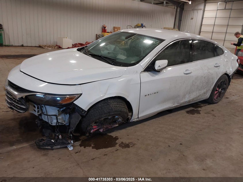 2022 CHEVROLET MALIBU VIN: 1G1ZD5ST5NF123502