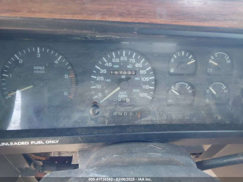 1992 Dodge Dakota VIN: 1B7GL23Y3NS521065 Lot: 41735342