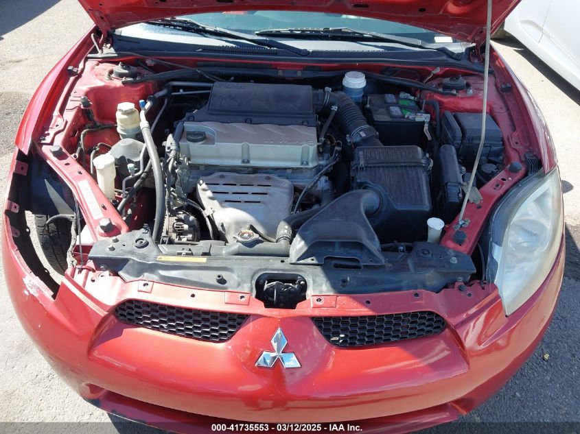 2008 Mitsubishi Eclipse Spyder Gs VIN: 4A3AL25F98E004077 Lot: 41735553