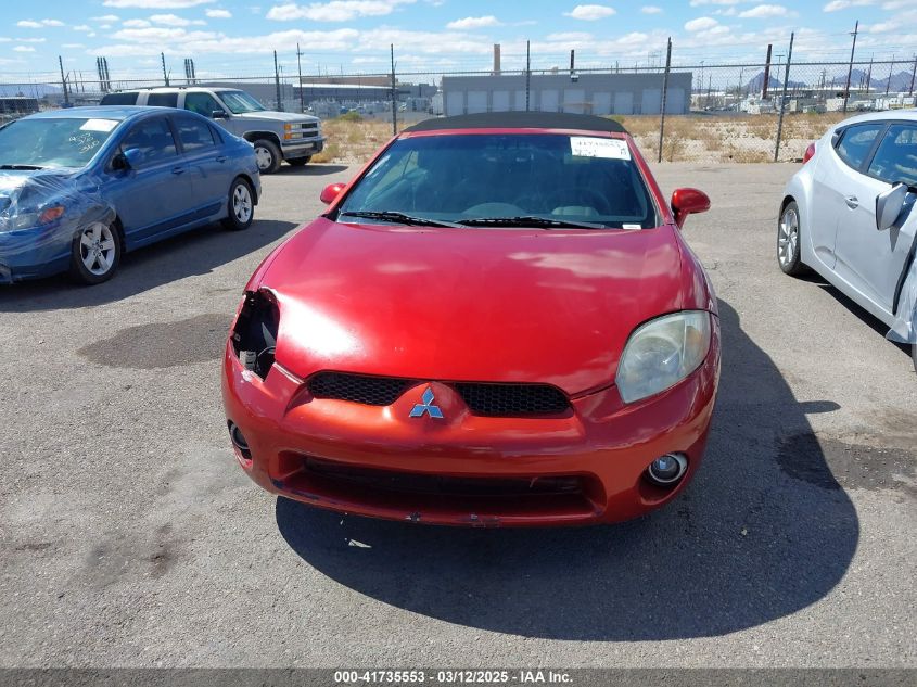 2008 Mitsubishi Eclipse Spyder Gs VIN: 4A3AL25F98E004077 Lot: 41735553