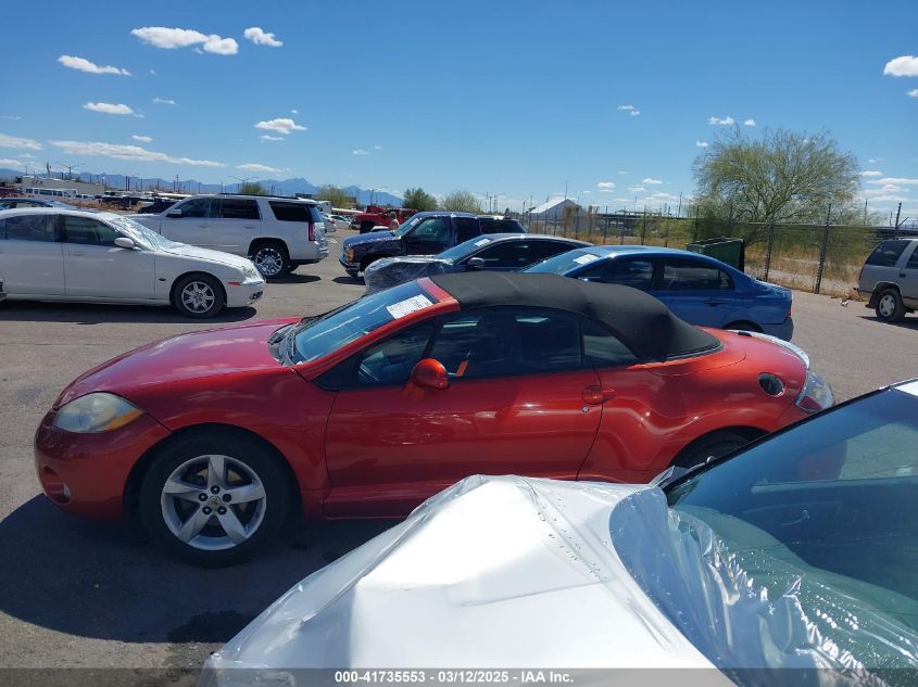 2008 Mitsubishi Eclipse Spyder Gs VIN: 4A3AL25F98E004077 Lot: 41735553