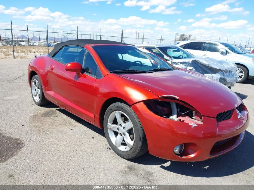 2008 Mitsubishi Eclipse Spyder Gs VIN: 4A3AL25F98E004077 Lot: 41735553