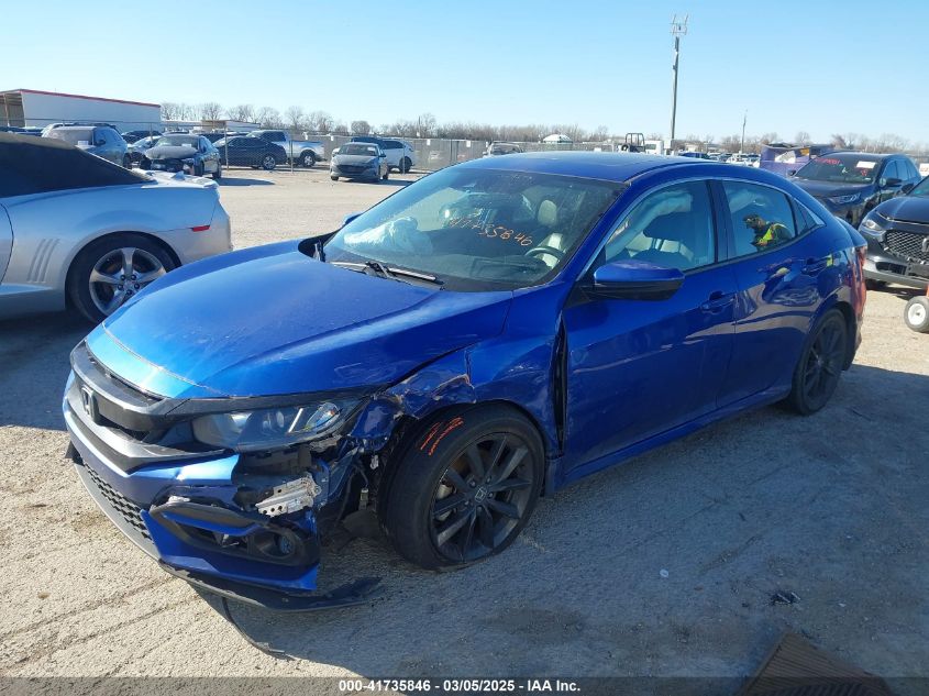 2020 Honda Civic Ex-L VIN: SHHFK7H82LU210871 Lot: 41735846