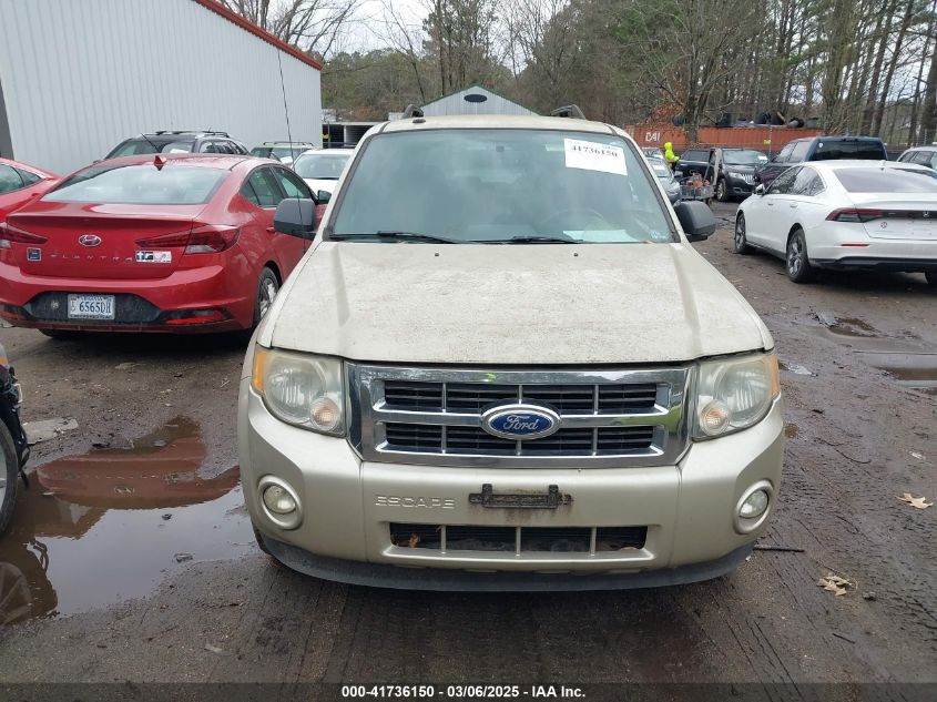 2011 Ford Escape Xlt VIN: 1FMCU0D77BKB74840 Lot: 41736150