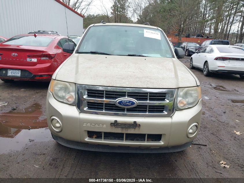 2011 Ford Escape Xlt VIN: 1FMCU0D77BKB74840 Lot: 41736150
