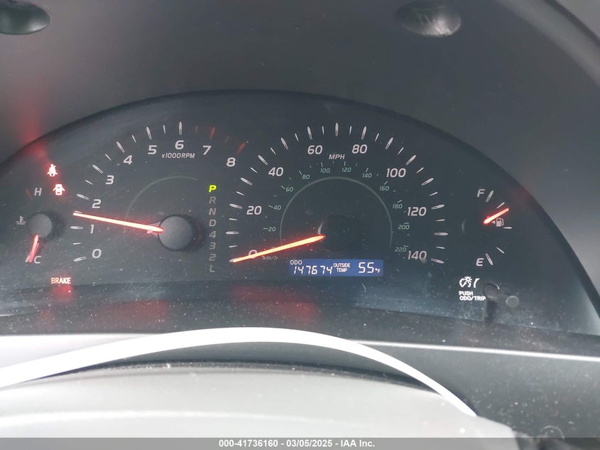 2007 TOYOTA CAMRY VIN: 4T1BE46K17U552356