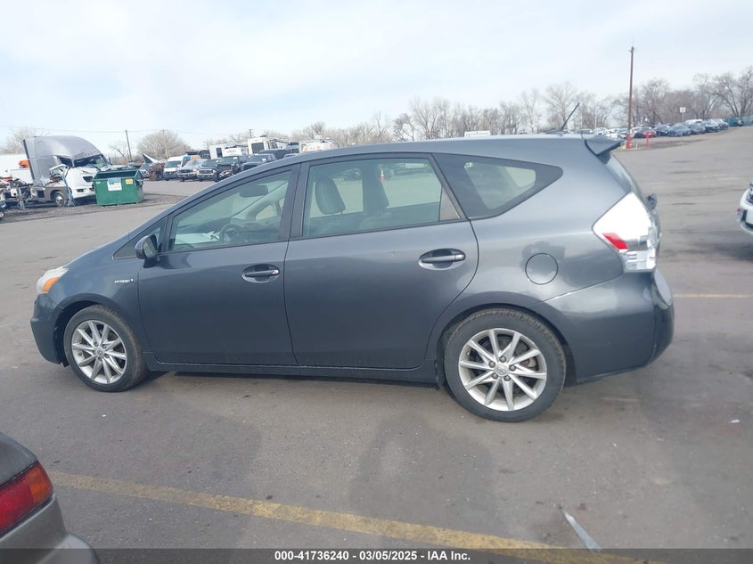 2012 TOYOTA PRIUS V VIN: JTDZN3EU3C3179935
