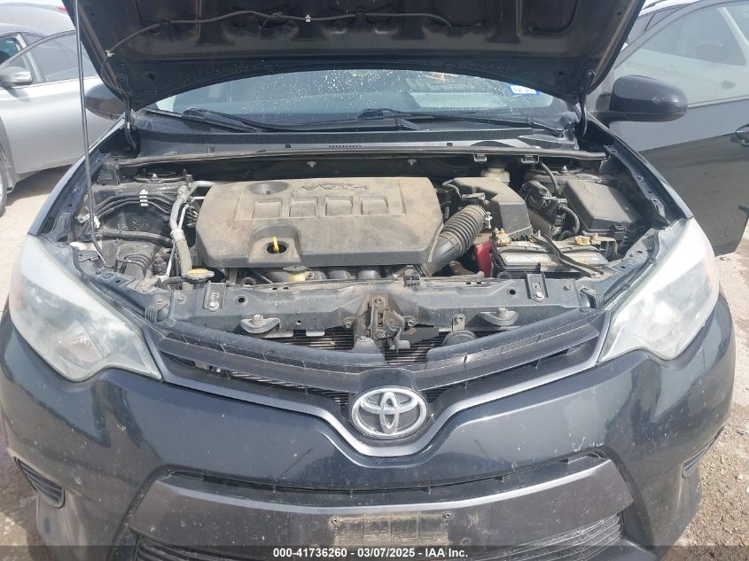 2015 Toyota Corolla Le VIN: 5YFBURHE7FP305950 Lot: 41736260