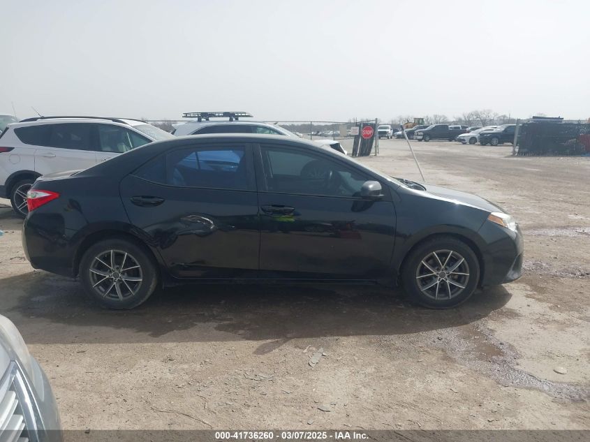 2015 Toyota Corolla Le VIN: 5YFBURHE7FP305950 Lot: 41736260